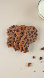 Queen Choco Chip Cookie (High Fiber, Gut Friendly, Gluten & Dairy Free Sea Moss Infused Chocolate Chip Cookie)