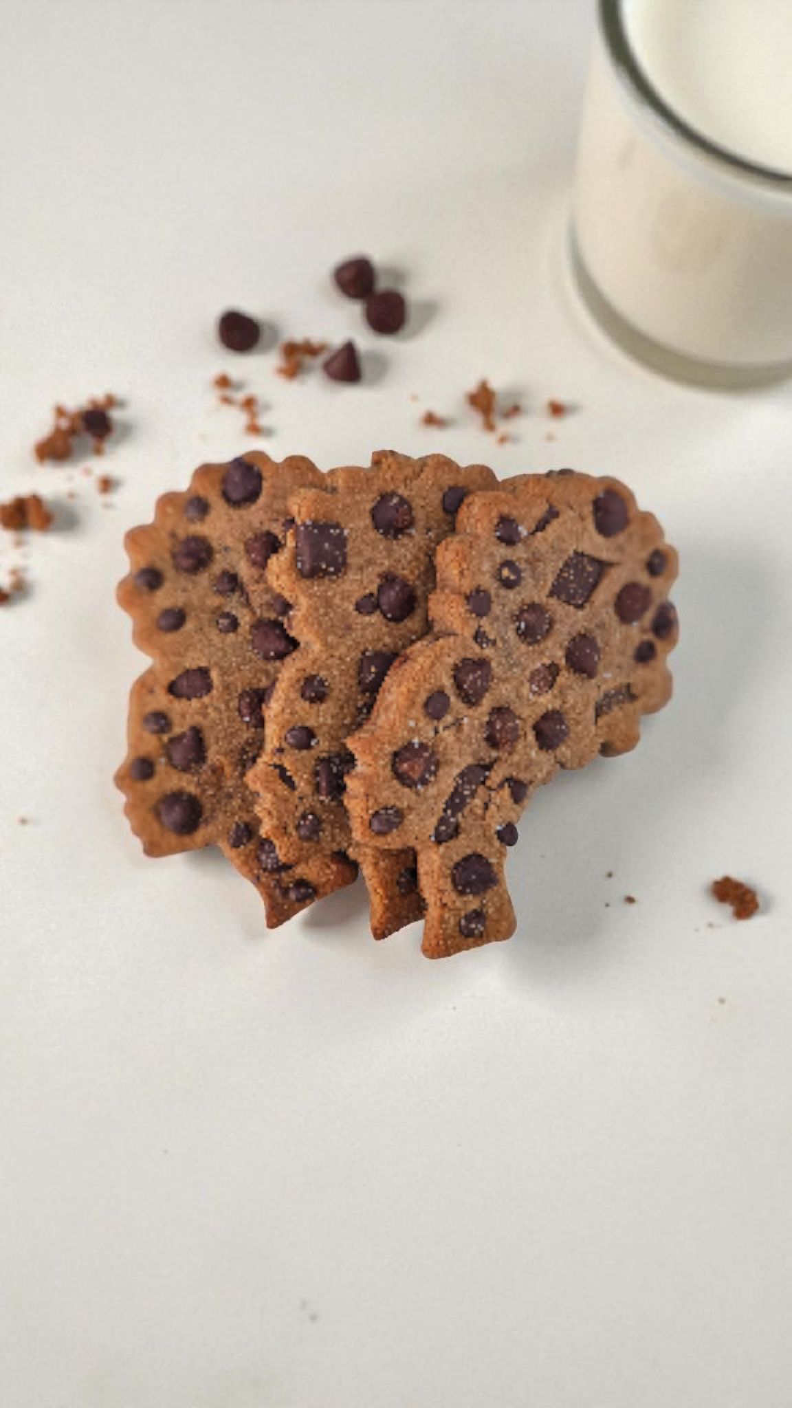 Queen Choco Chip Cookie (High Fiber, Gut Friendly, Gluten & Dairy Free Sea Moss Infused Chocolate Chip Cookie)